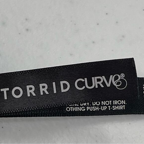 Torrid Curve Back smoothing Lace Detail Black Everyday T-Shirt Bra Size 44B - Picture 9 of 12